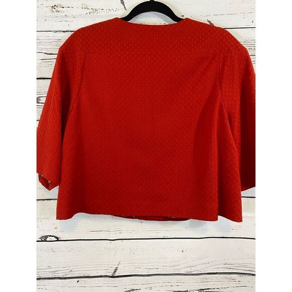 Madison three-quarter length sleeve jacket with buttons down the front size 12 - Picture 5 of 7